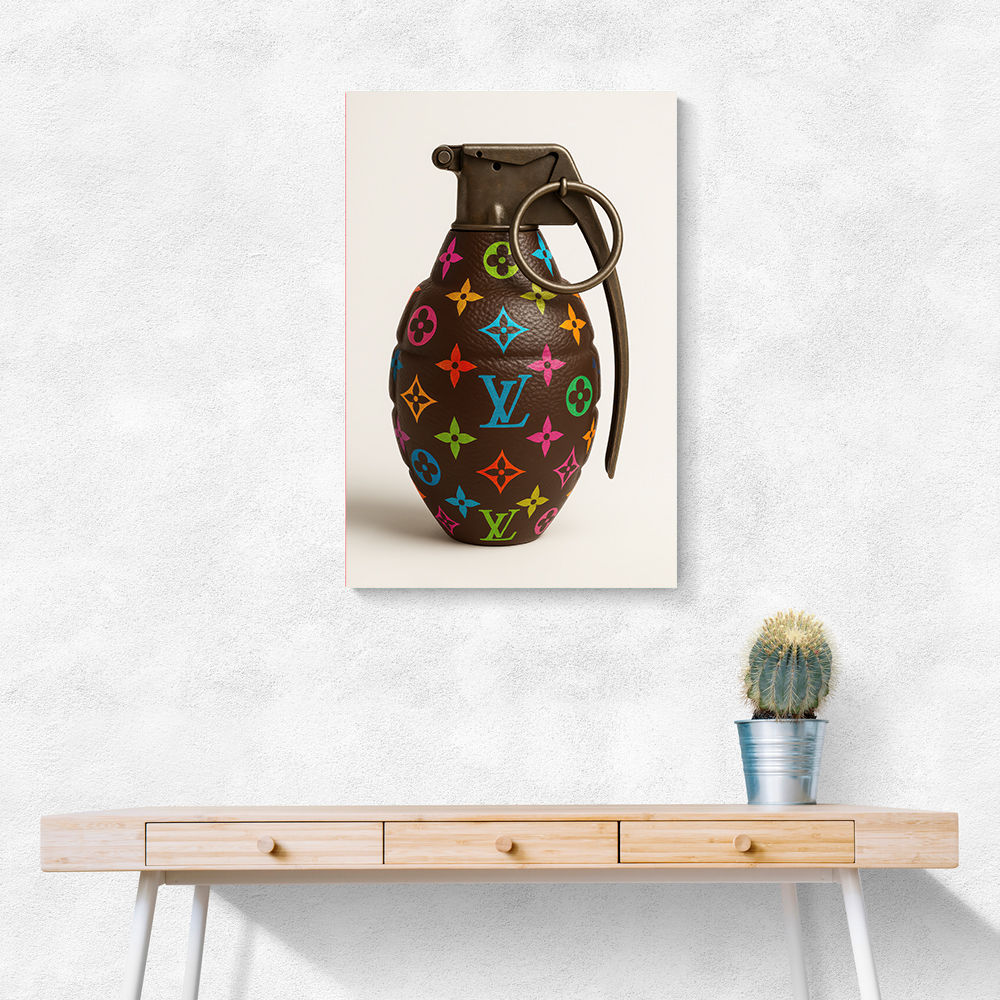 Louis Vuitton Fashion Inspired Grenade 3 Wall Art